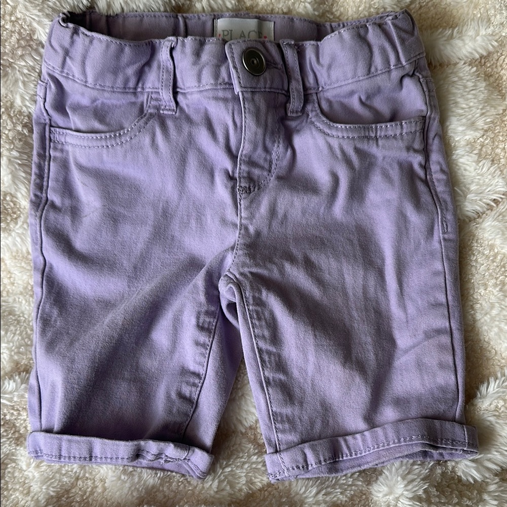 Purple Kids Shorts